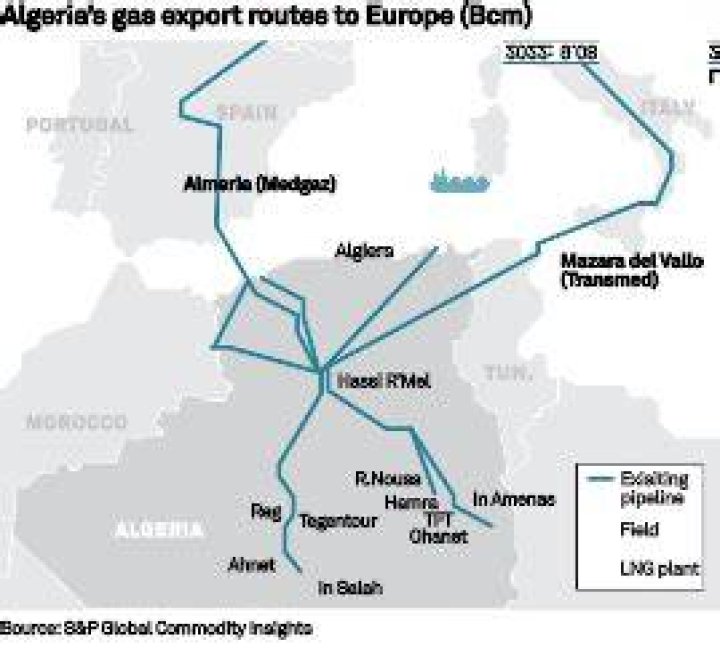 
Algeria to increase gas supply to Italy 
