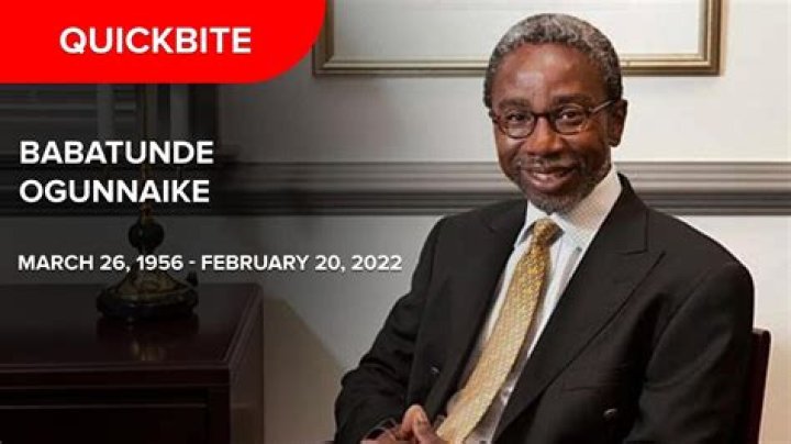 Babatunde Ogunnaike’s biography, net worth, fact, career, awards and life story