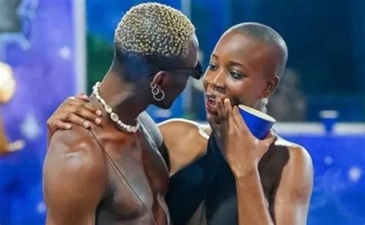
BBNaija S7: Hermes And Allysyn Finally Share Passionate Moment 