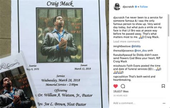 Craig Mack Cause of Death, How did Craig Mack Die?