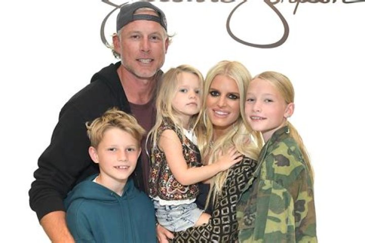 
Jessica Simpson Joined by Husband Eric Johnson and Their 3 Kids at Fall Collection Launch 