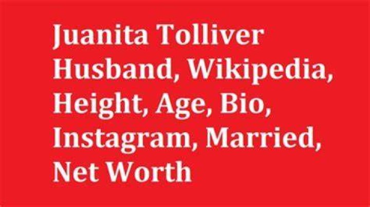 
Juanita Tolliver Height, Weight, Net Worth, Age, Birthday, Wikipedia, Who, Nationality, Biography 