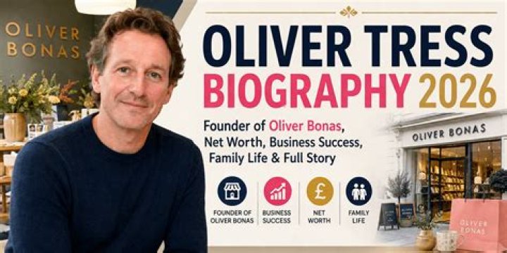 Oliver Tress Wikipedia: Oliver Bonas Founder Net Worth, Wife & Age Details