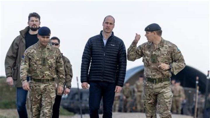 
Prince William Pays A Surprise Visit To Ukrainian-Polish Troops 